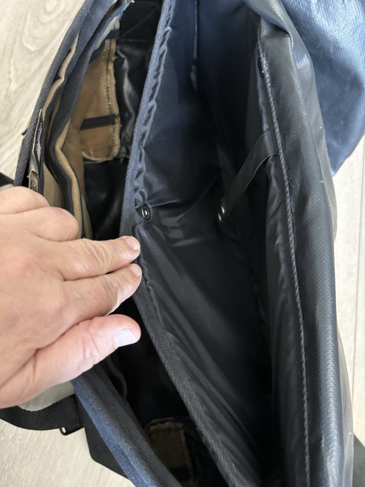 Rare Vintage Duluth Pack Duffel Bag Wax Canvas Leather