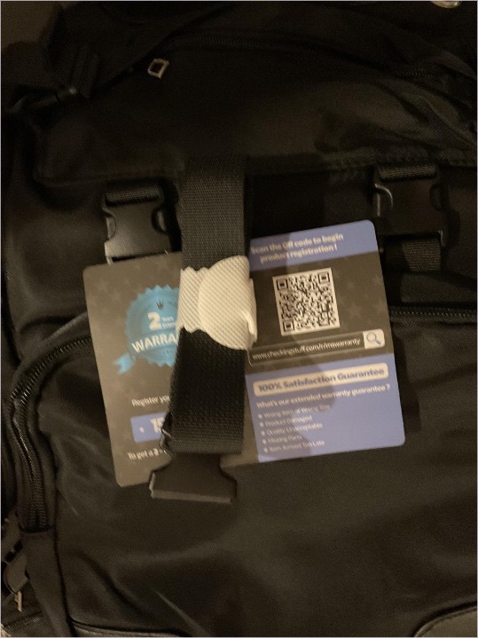 Maelstrom Travel Backpack, 2 in 1 Crossbody Bag Fits 17.3 In Laptop, 26L Work Ba