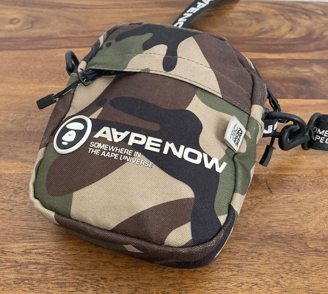 AAPE NOW SMALL SHOULDER BAG