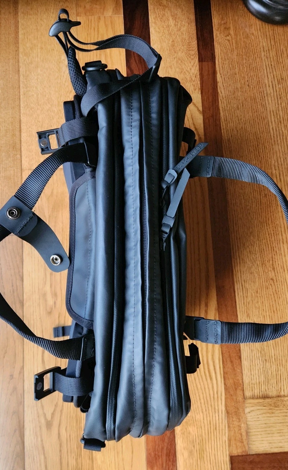 Black Ember FORGE Black Briefcase Backpack Overnight Expandable **MINT**