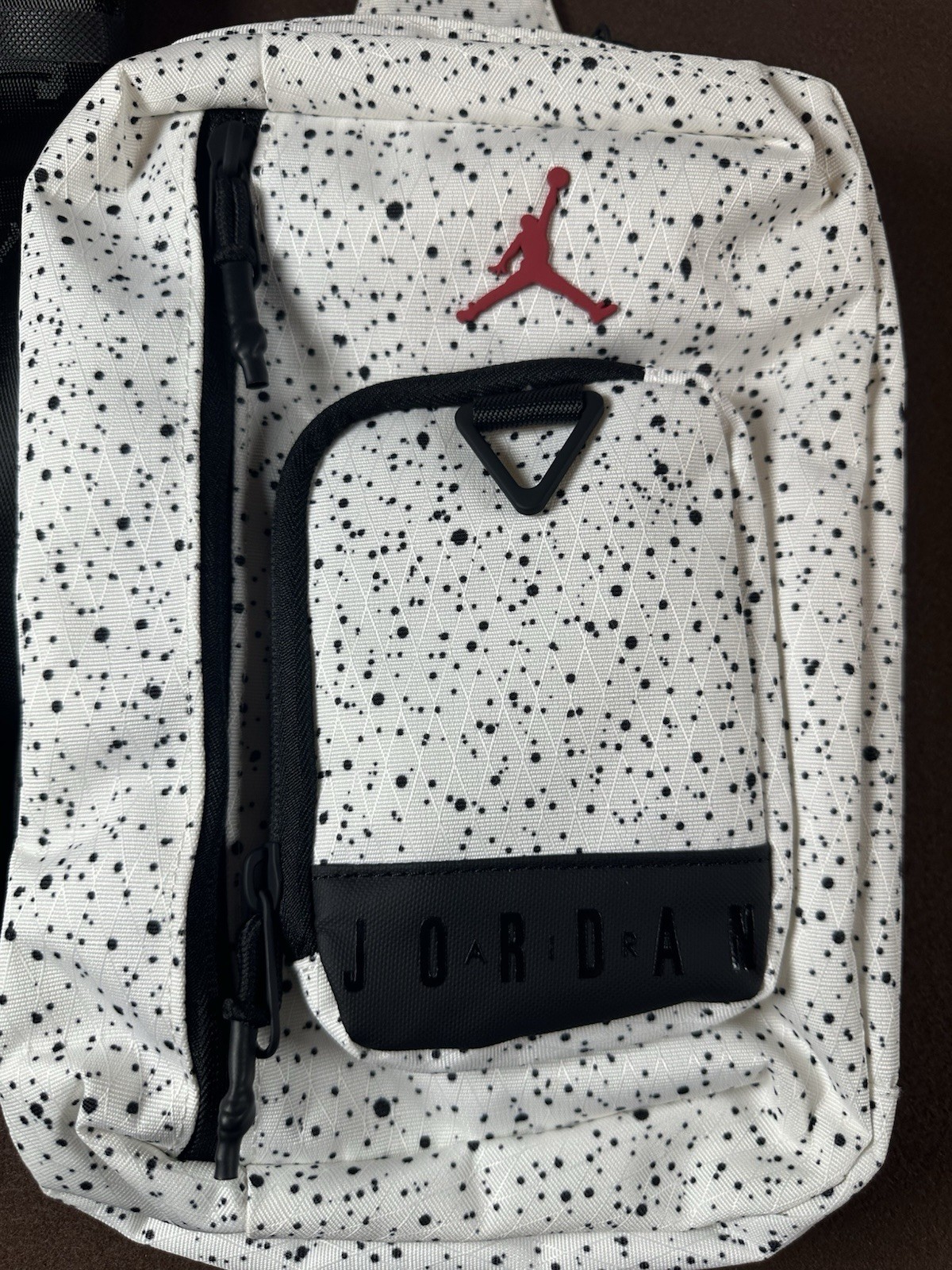 Air Jordan Elephant Print Crossbody Bag Cordura Fabrics MA0957-001 NWT
