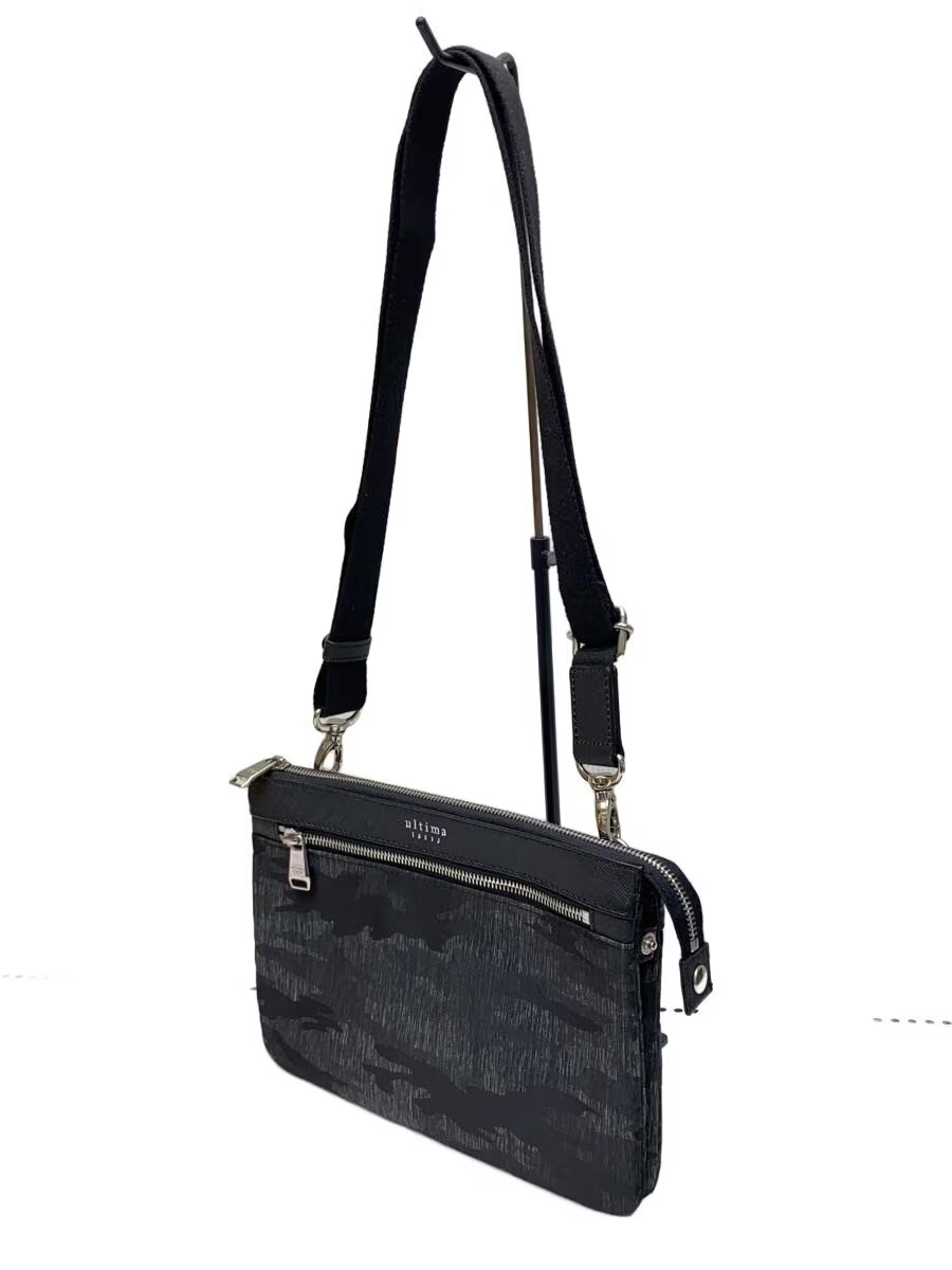 ultima TOKYO Shoulder Bag — Black All-Over Print