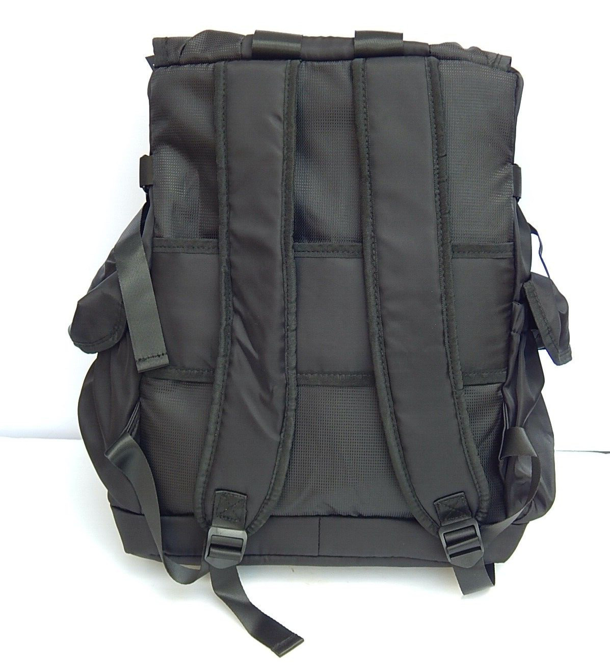 ROBERTO CAVALLI Unisex TRAVEL BACKPACK BLACK NYLON NEW AUTHENTIC