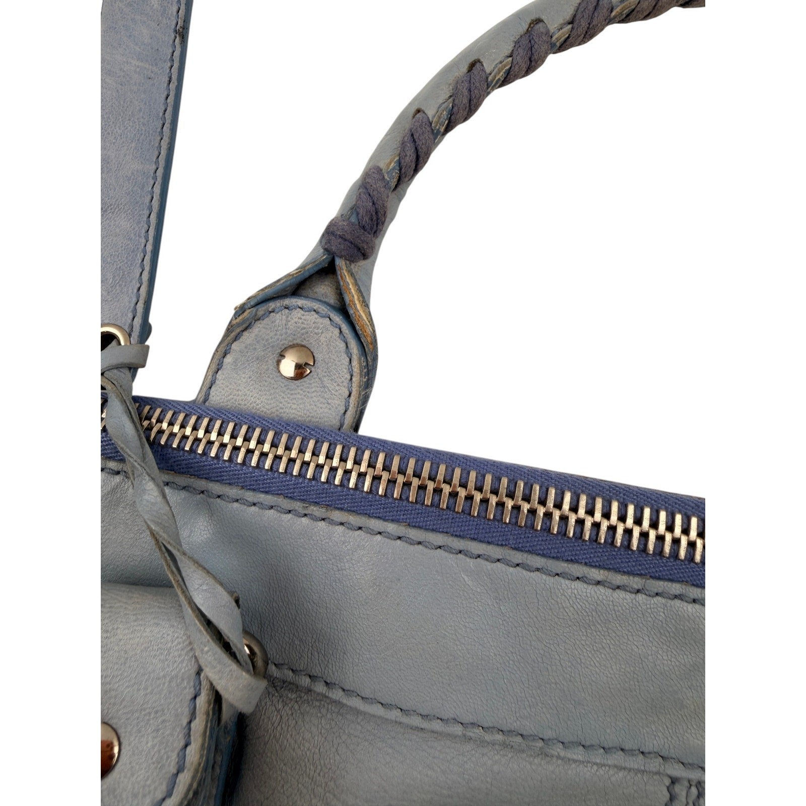 Balenciaga Ardoise Lambskin Leather Giant 21 Work Bag