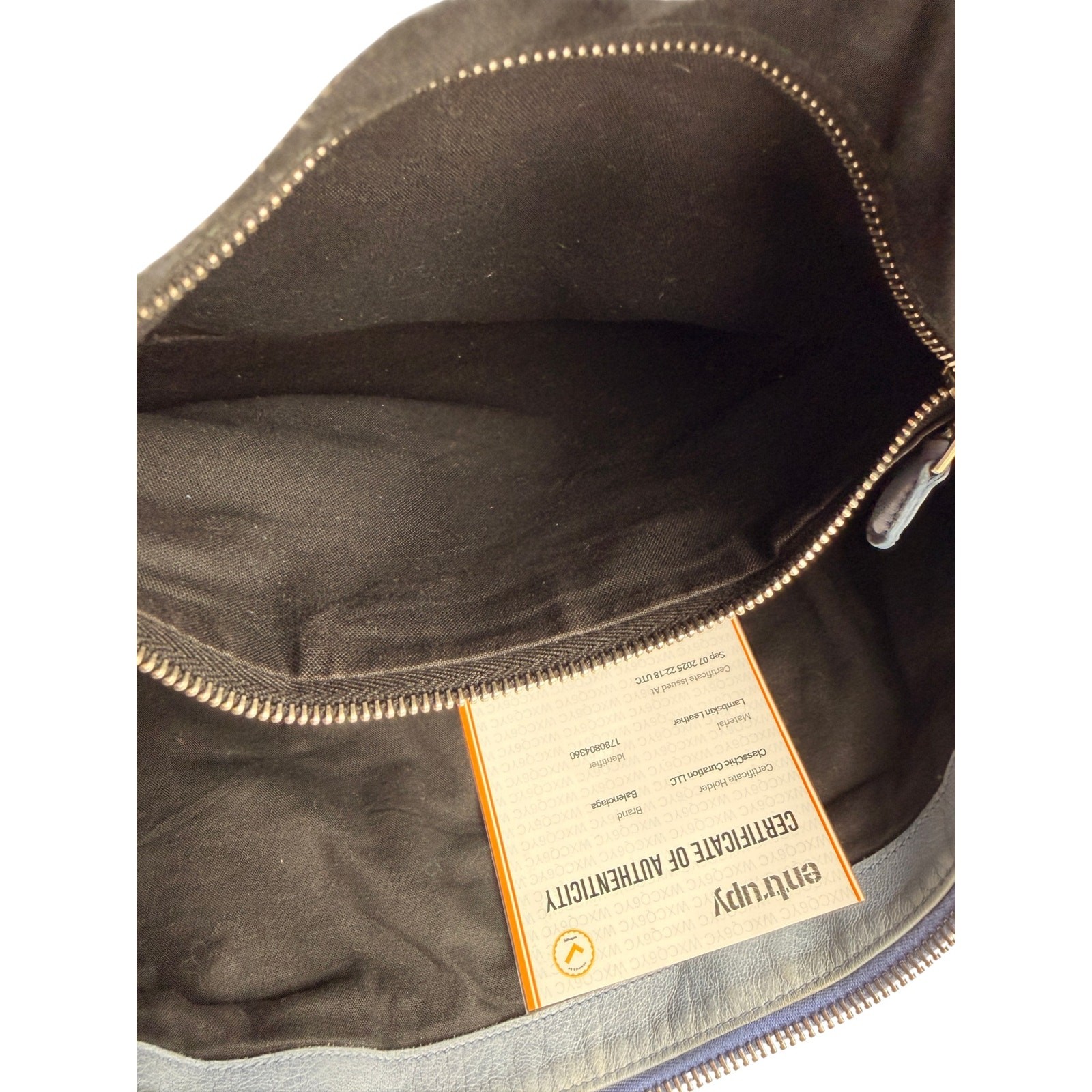 Balenciaga Ardoise Lambskin Leather Giant 21 Work Bag