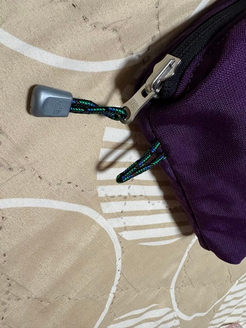 THE NORTH FACE Purple Tote Bag Collapsible Travel Pouch 23x15cm Lightweight