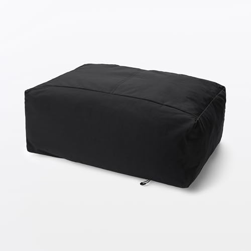 MUJI Recycled Nylon Foldable Boston Bag Travel Luggage Tote Black from JP
