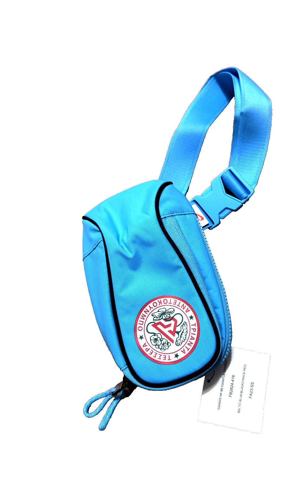 Nike x Giannis Essentials Crossbody Bag Unisex Casual Pack Blue NWT FB2824 416