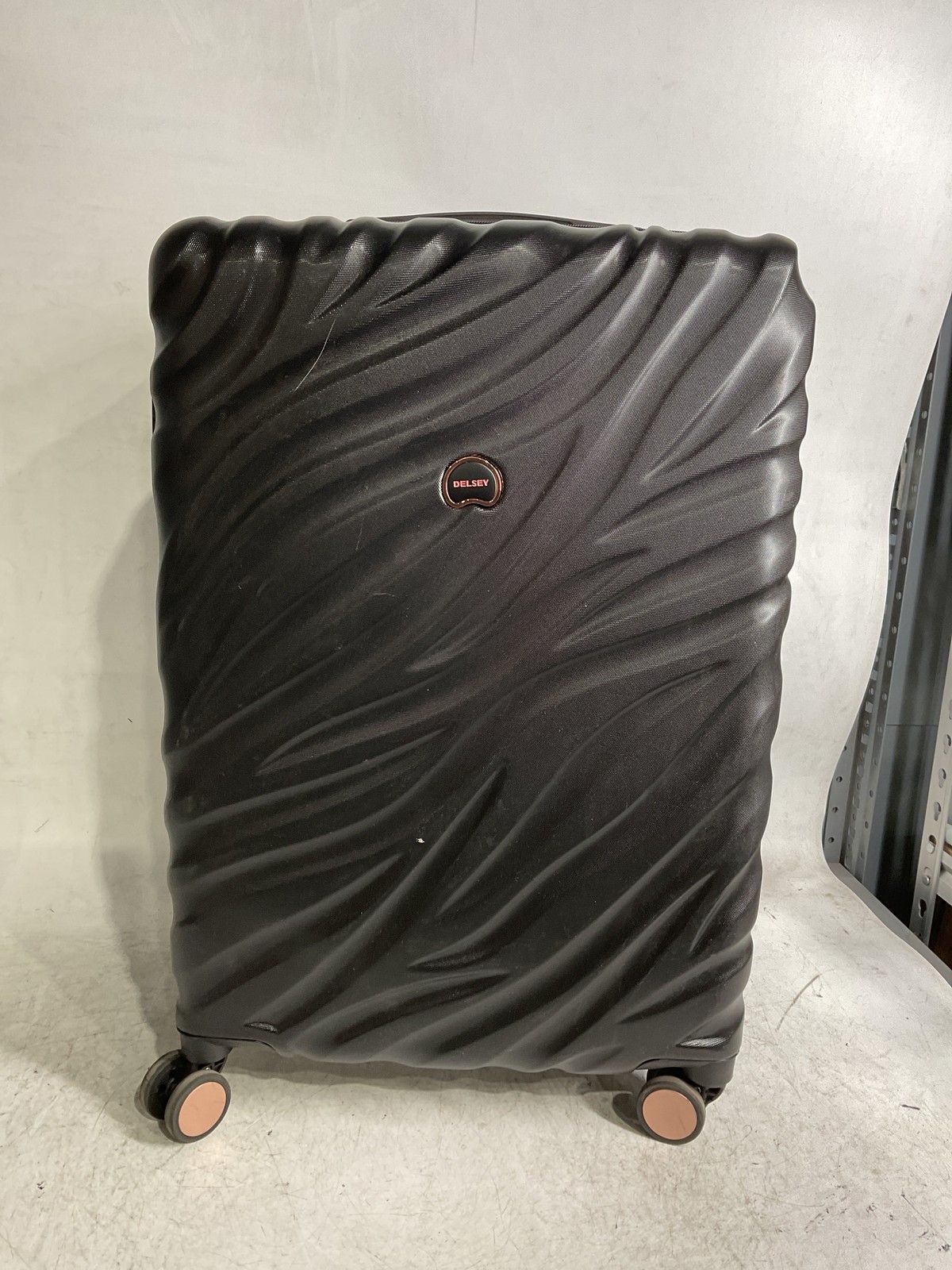 Delsey Alexis Lightweight Luggage, 4-Wheel Spinners Hardshell Suitcase, 25 In U4