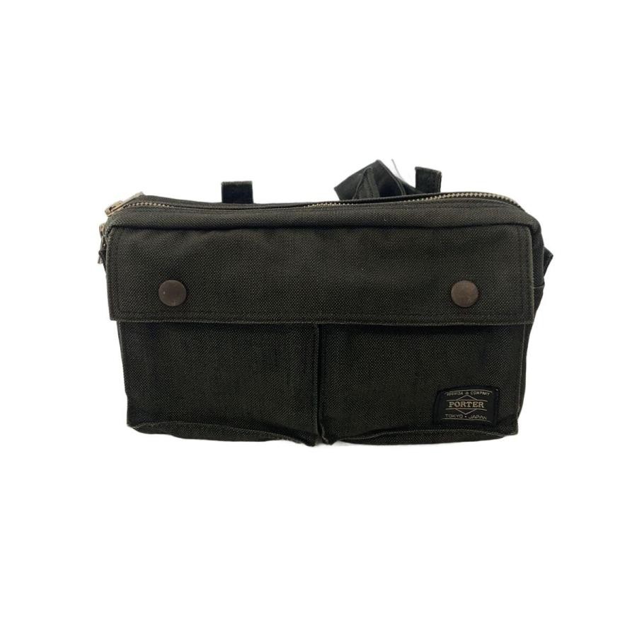 PORTER Yoshida SMOKY Waist Bag Black 592-27507 Nylon Made in Japan