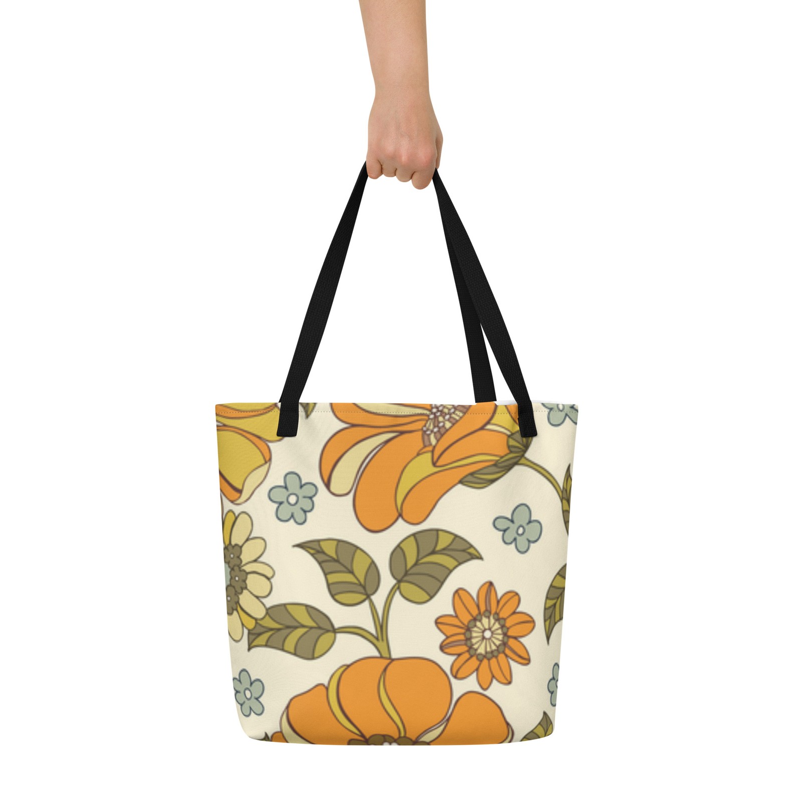 All-Over Print Large Tote Bag