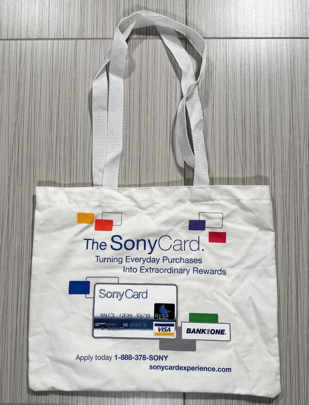 Vintage Sony Promo Tote Bag