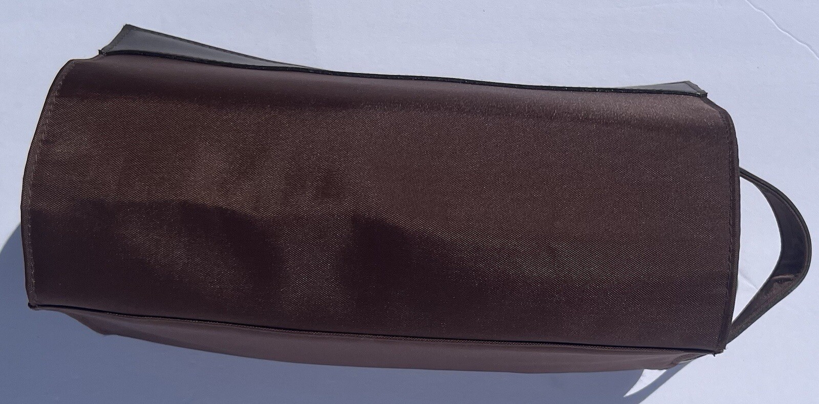 Calvin Klein Mens Dopp Kit Travel Cosmetic Toiletry Bag Case Brown