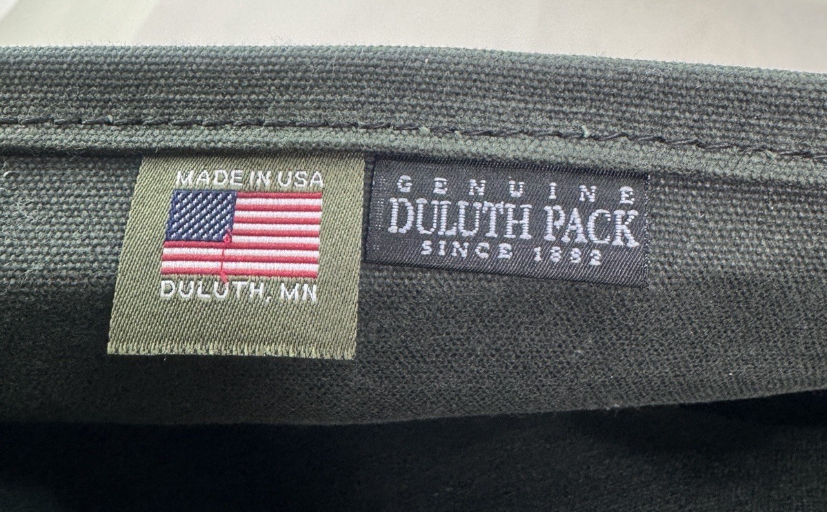 Duluth Pack Deluxe Roll Top Scout Pack Backpack