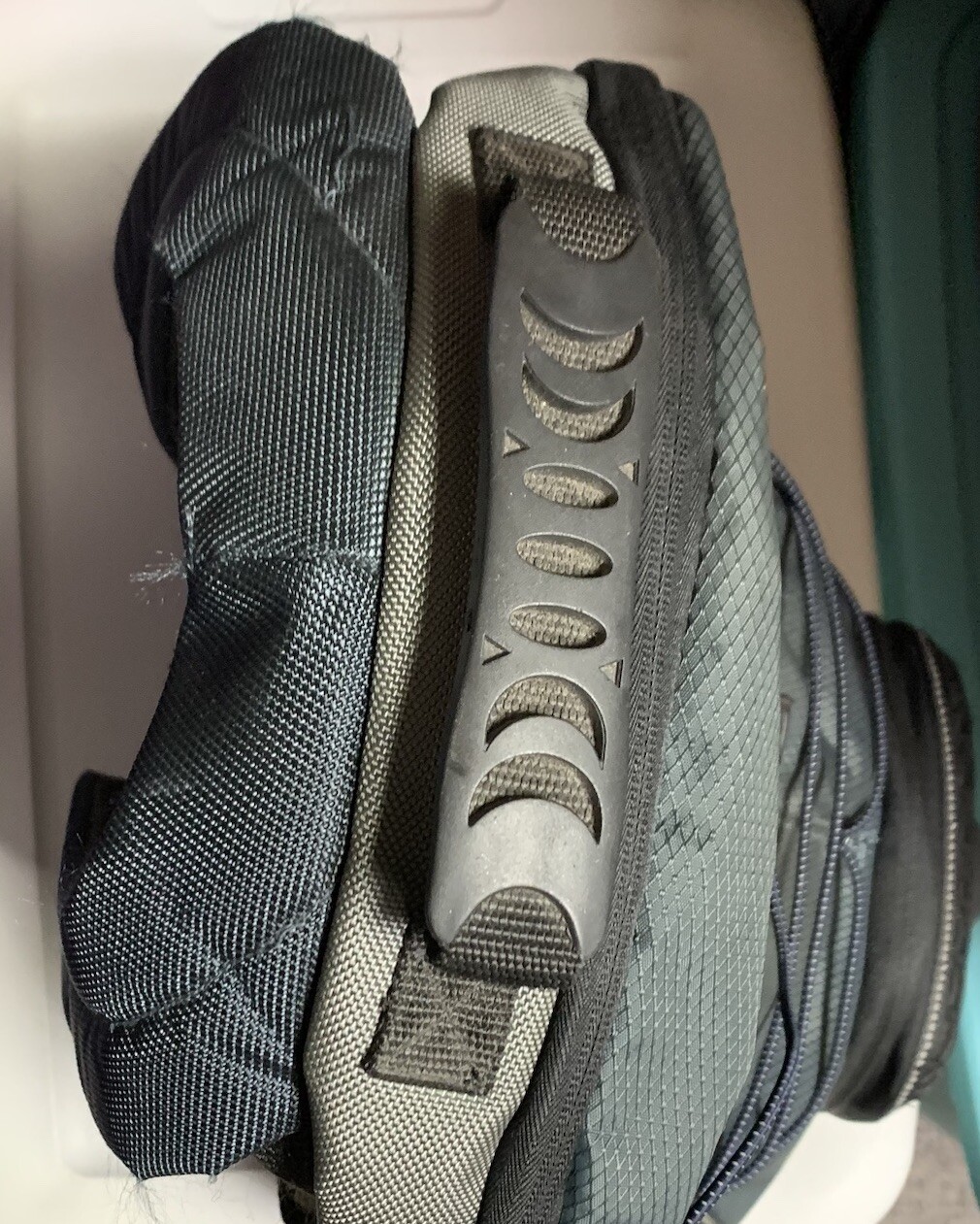 Icon Black Backpack Padded Support Unisex Laptop Travel School Large Adj. Straps