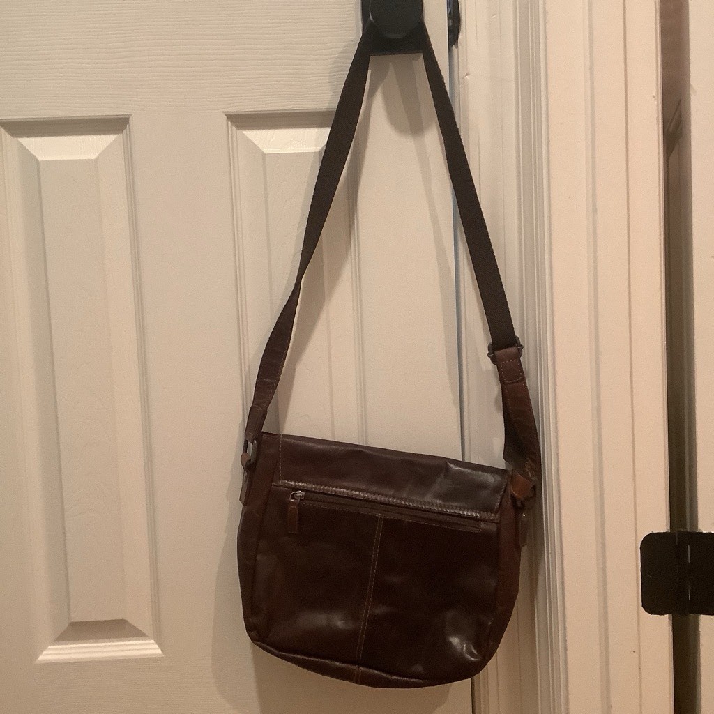 Brown Messenger Bag By Jack George’s