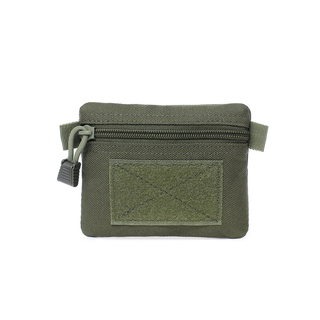 Mens Outdoor EDC Molle Pouch Card Pack Wallet Portable Camping Hiking Waist Bag