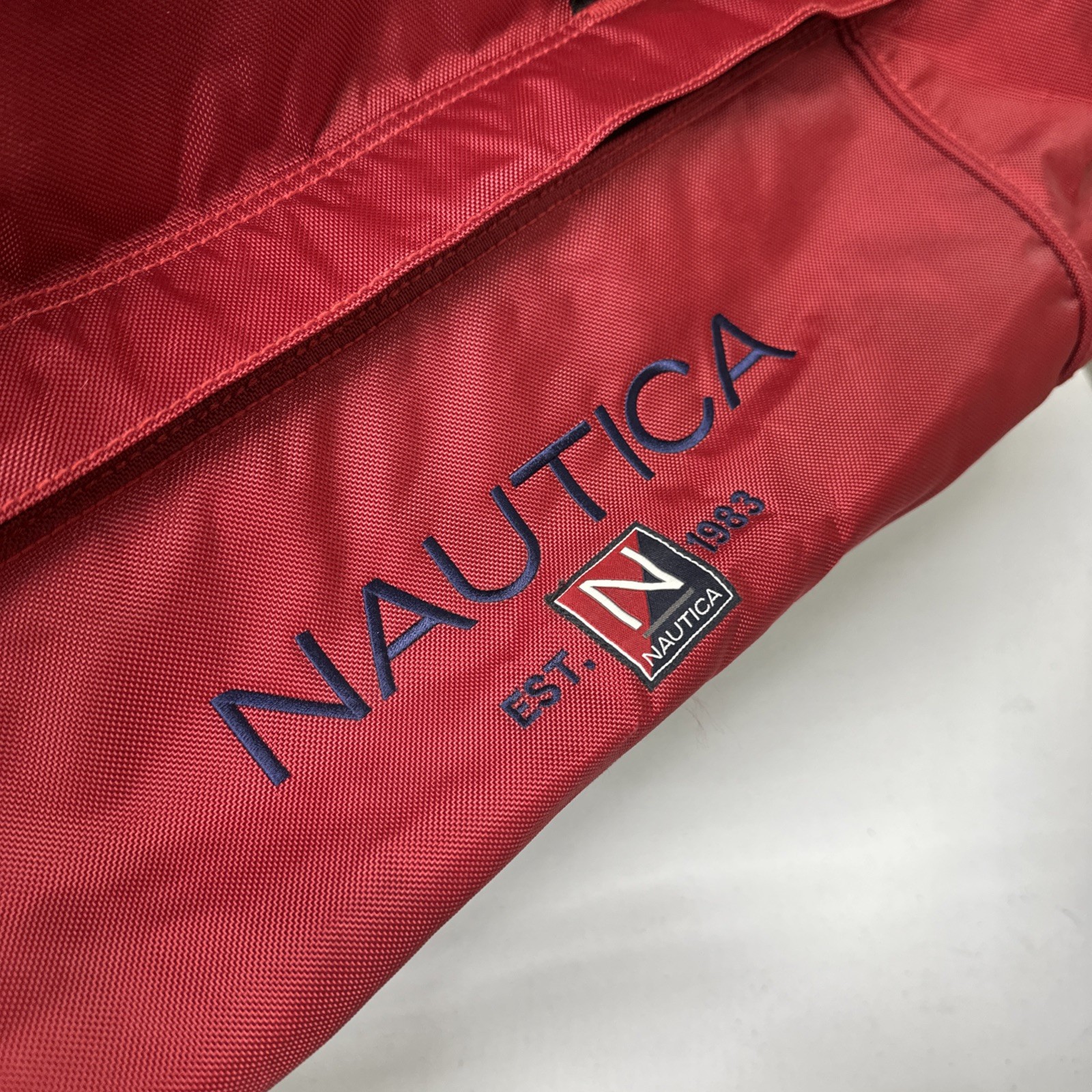 VTG Team Nautica Red Duffle Bag LARGE Sailing Sport Retro Y2K Brand New With Tag