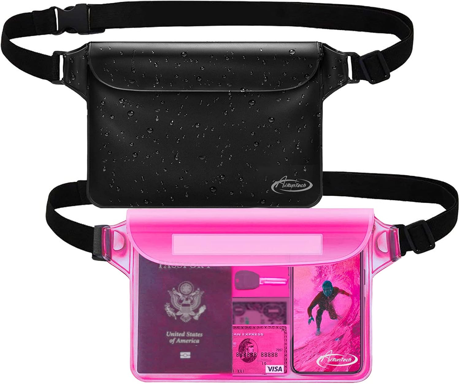 Waterproof Sling Shoulder Bag for Women Men, Amusement Theme Park Mexico Cancun