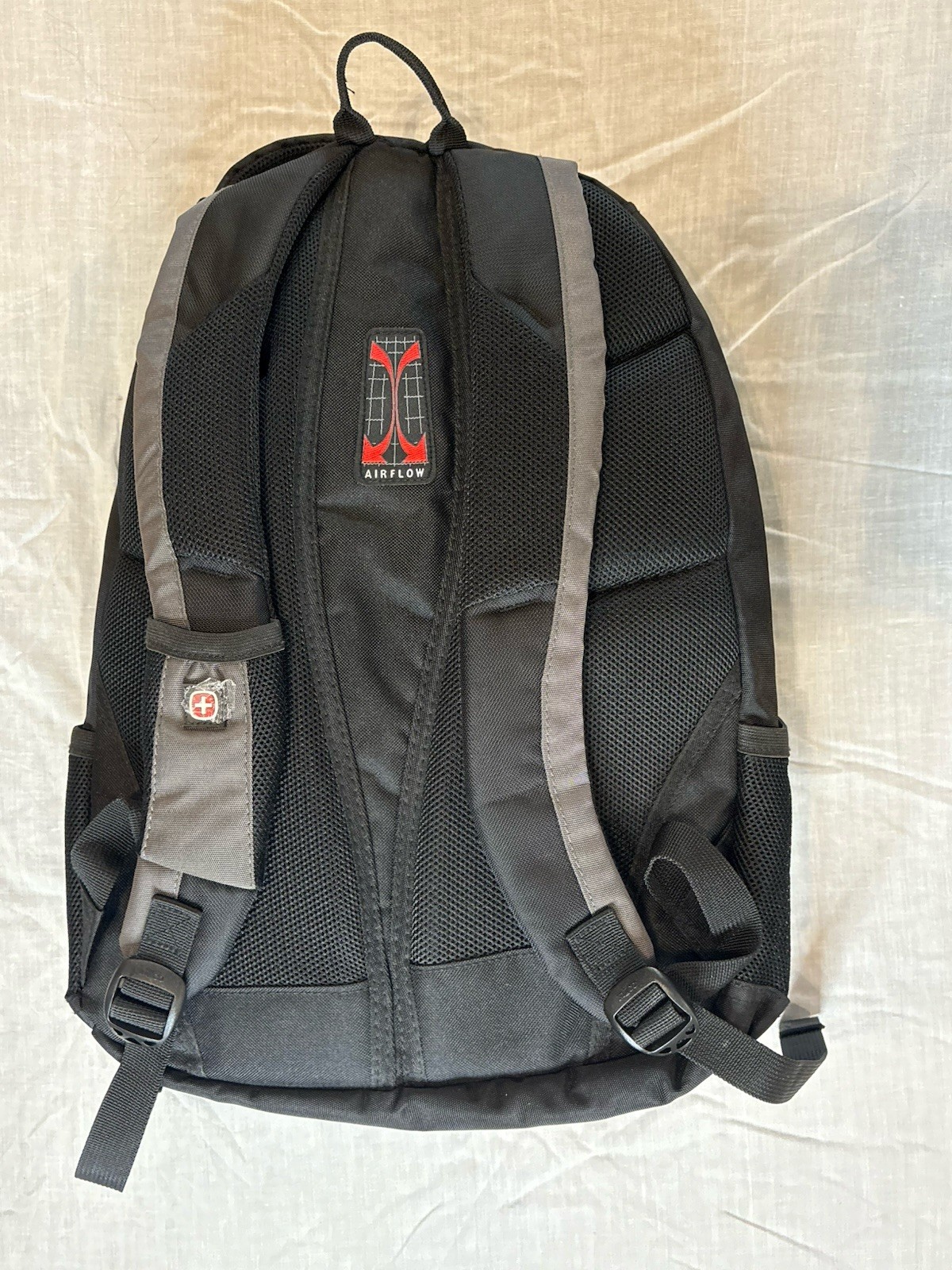 Swiss Gear Airflow Laptop Backpack Heavy Duty Travel Multi Pockets Pre-owned