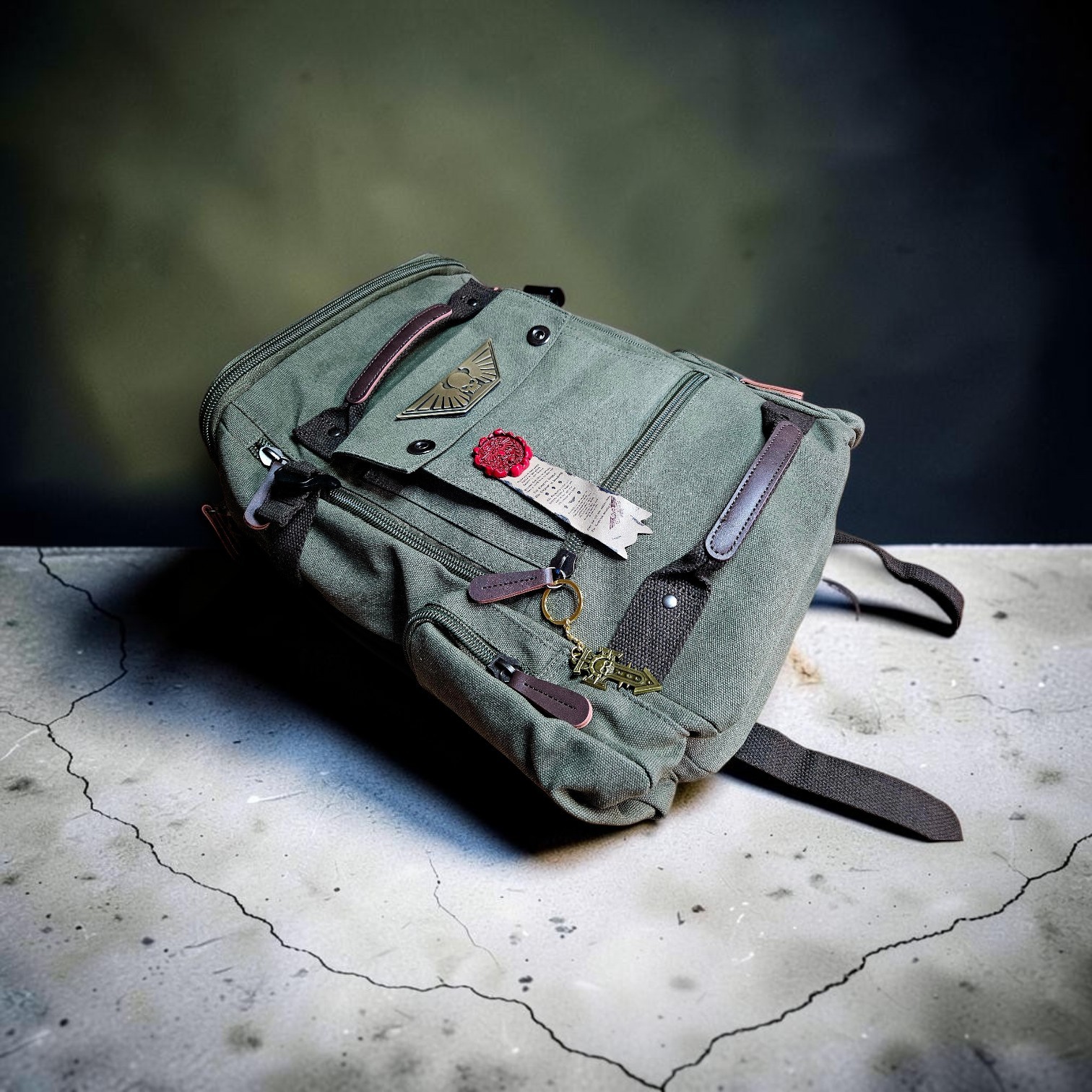 Warhammer 40K Cosplay Backpack |Astra Militarum Recruit Death Korps Grimdark