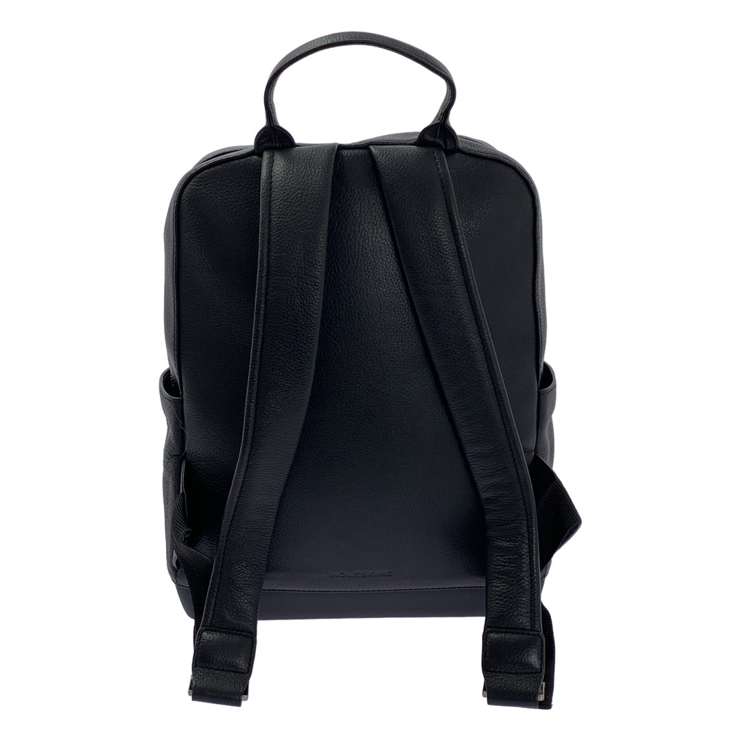 MOLESKINE MOLESKIN | Leather Square Backpack Black Men’s Used KLDR-0