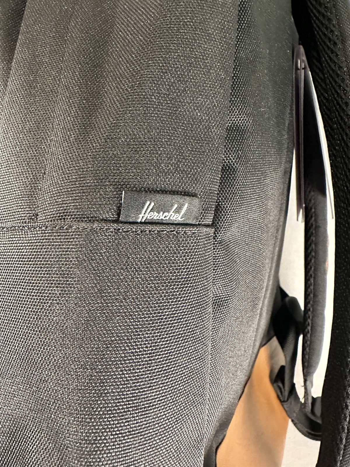XL 30 L Herschel Heritage Backpack Black/Tan Synthetic Leather Classic