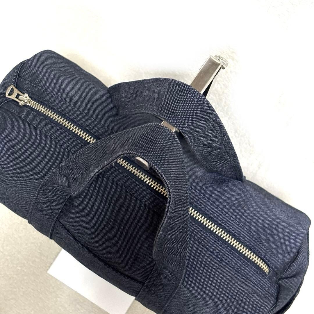 PORTER Smoky Mini Boston Bag Navy Denim Duffle Bag Yoshida Kaban Japan Unisex