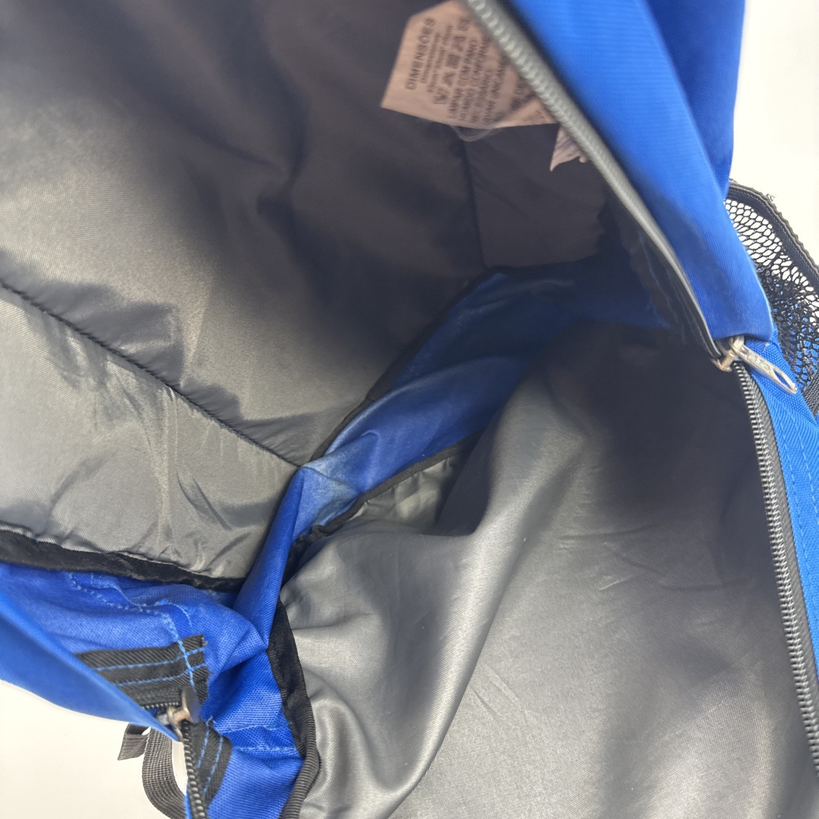 JanSport Big Student Backpack School Laptop Book Bag Royal Blue Nylon Daypack