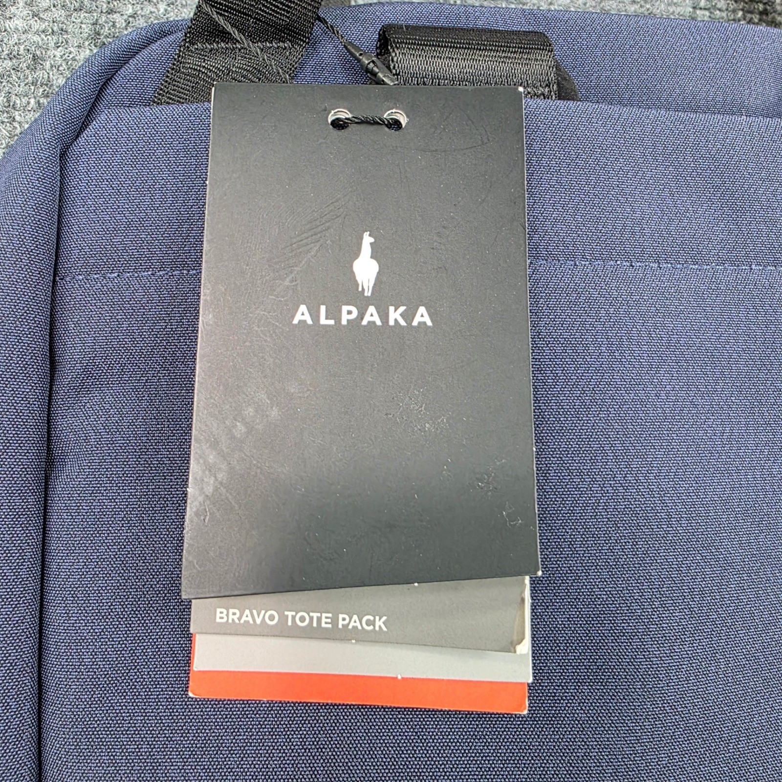 Alpaka Bravo TotePack Convertible Backpack Slate Blue Tech Carry