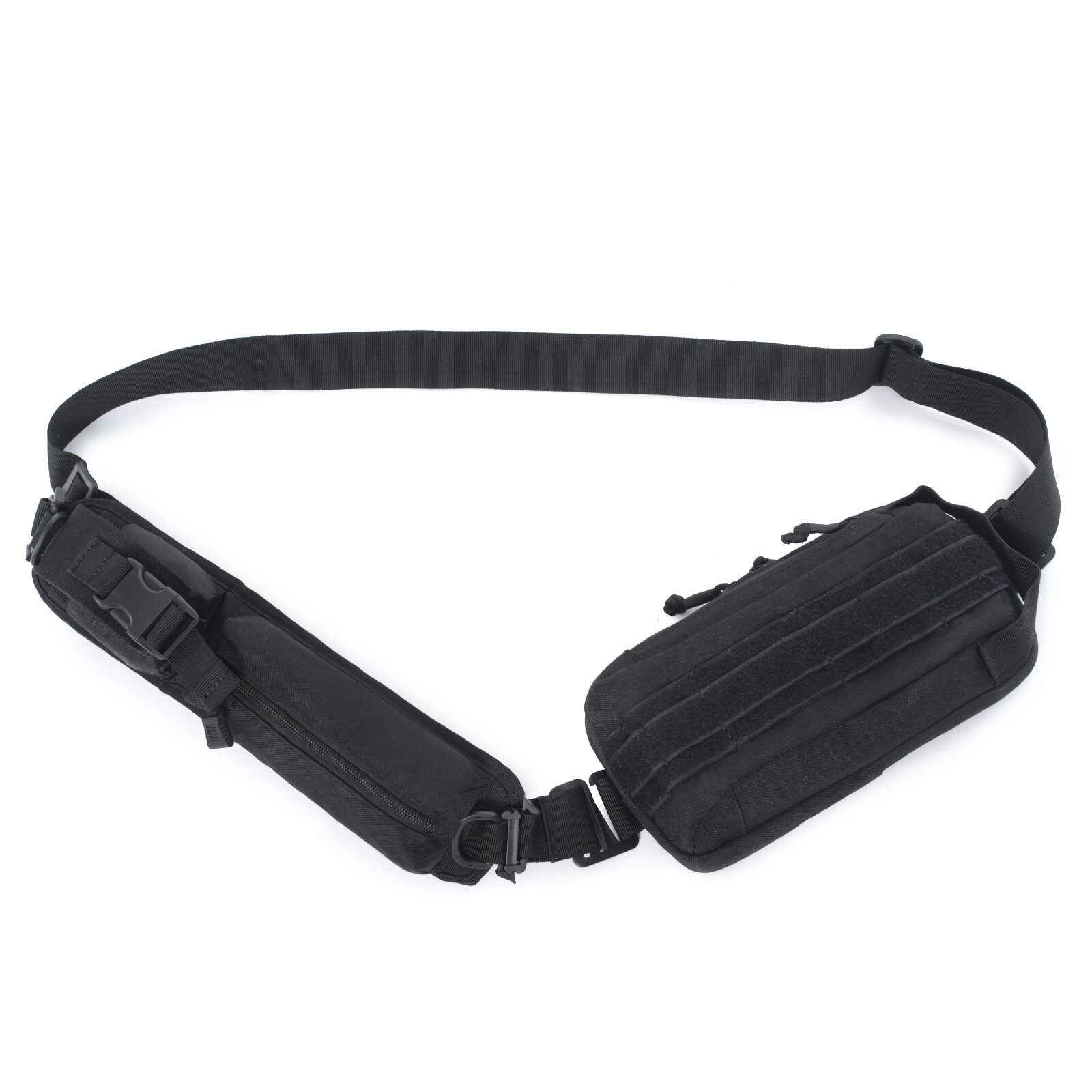 Tactical Molle Sling Bag Chest Shoulder Daypack Crossbody EDC Utility Phone Bag