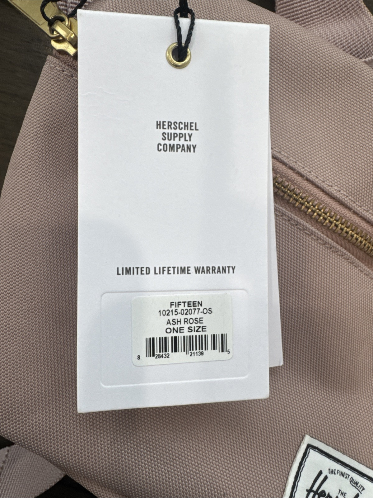 HERSCHEL SUPPLY CO Fifteen Waist Pack, Ash Rose, 2L, NWT, Free Shipping