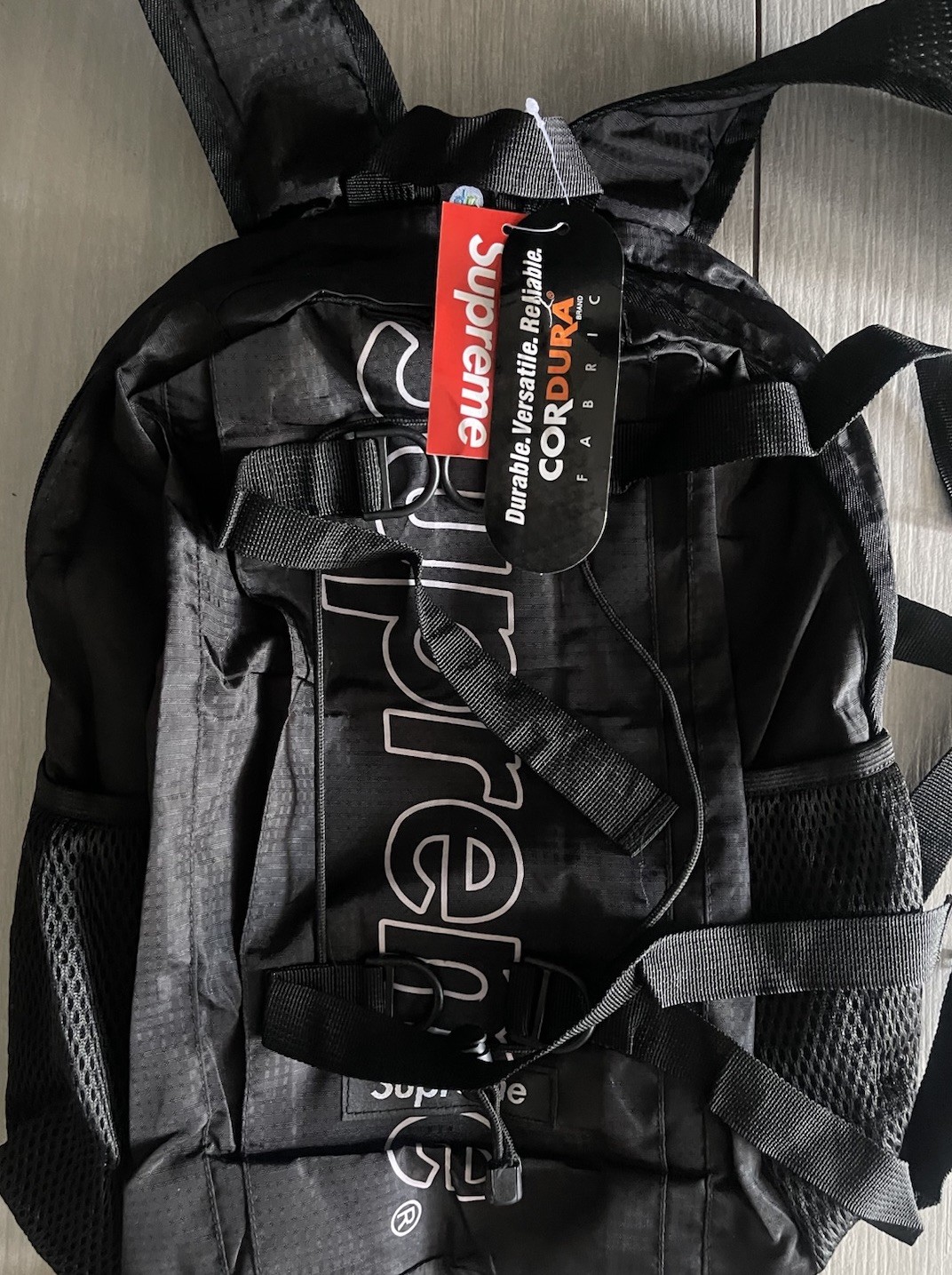 supreme backpack Black