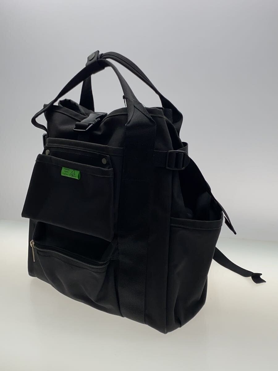 PORTER UNION Rucksack Nylon Black 14cm Depth 40cm Height 32cm Width