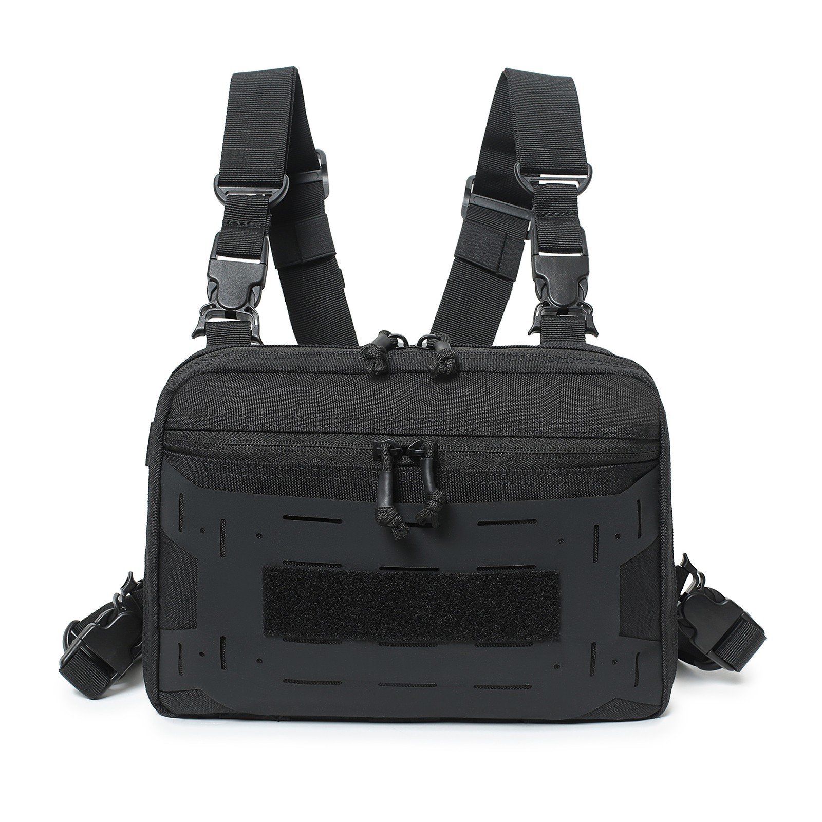 Tactical Combat Chest Rig Concealed Front Pouch Recon Kit Pack EDC Carry Pouch