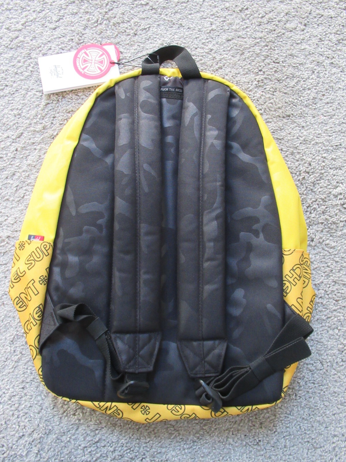 Herschel Independent Classic X-Large Laptop Backpack Yellow ~BRAND NEW WITH TAG~