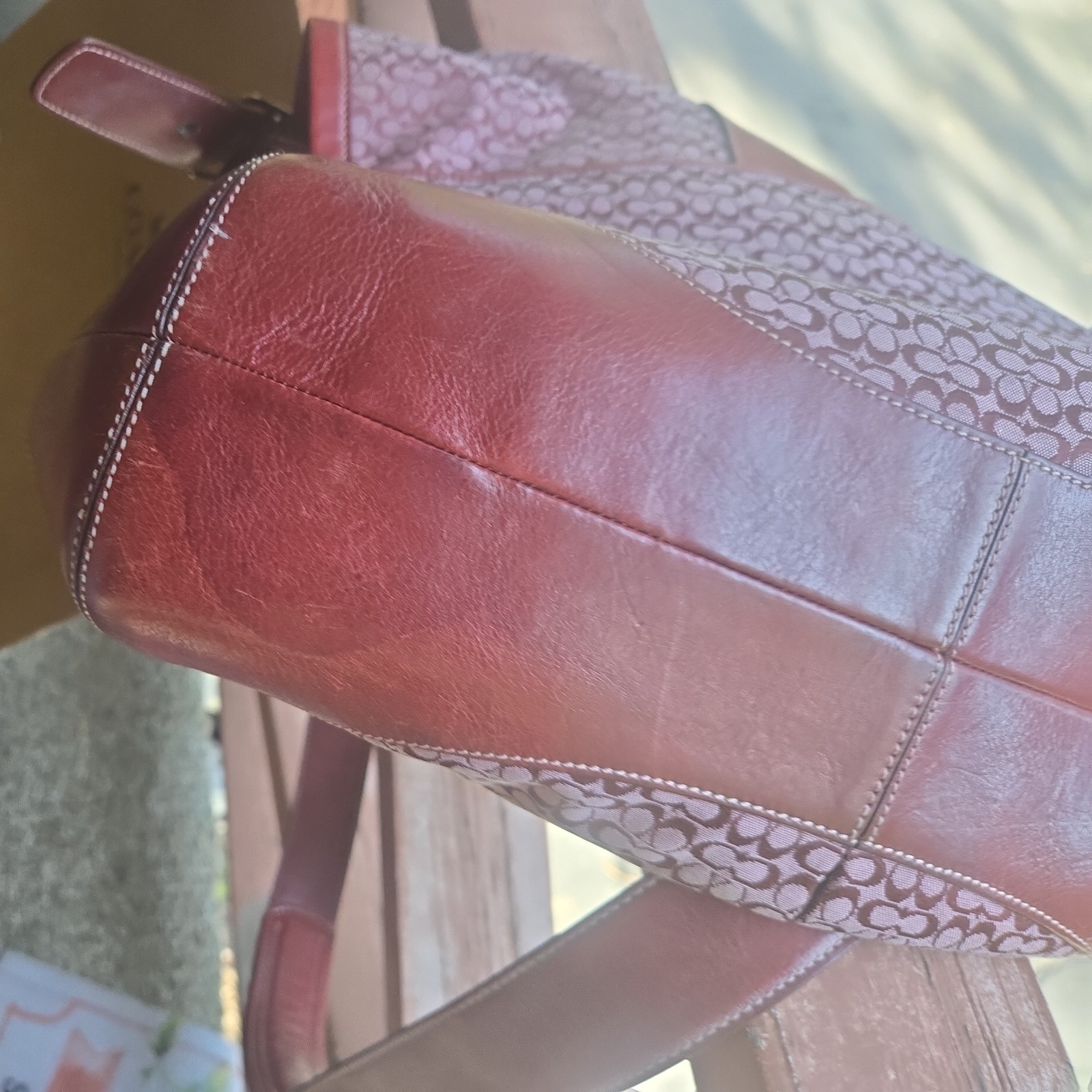 Vintage Coach 5206 Messenger Laptop Bag