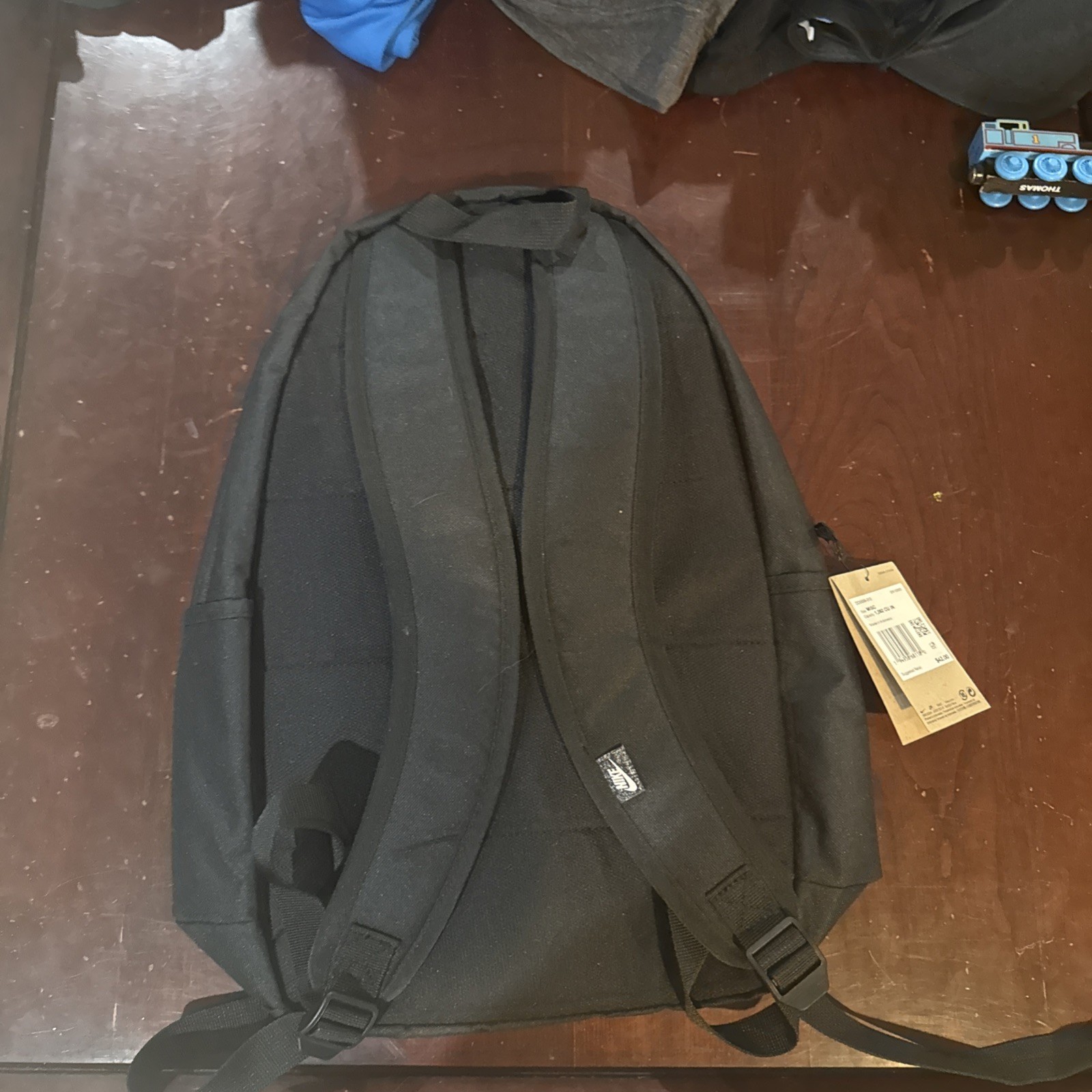 Nike Elemental Backpack School Gym Book Bag DD0559-010 Black / White NWT