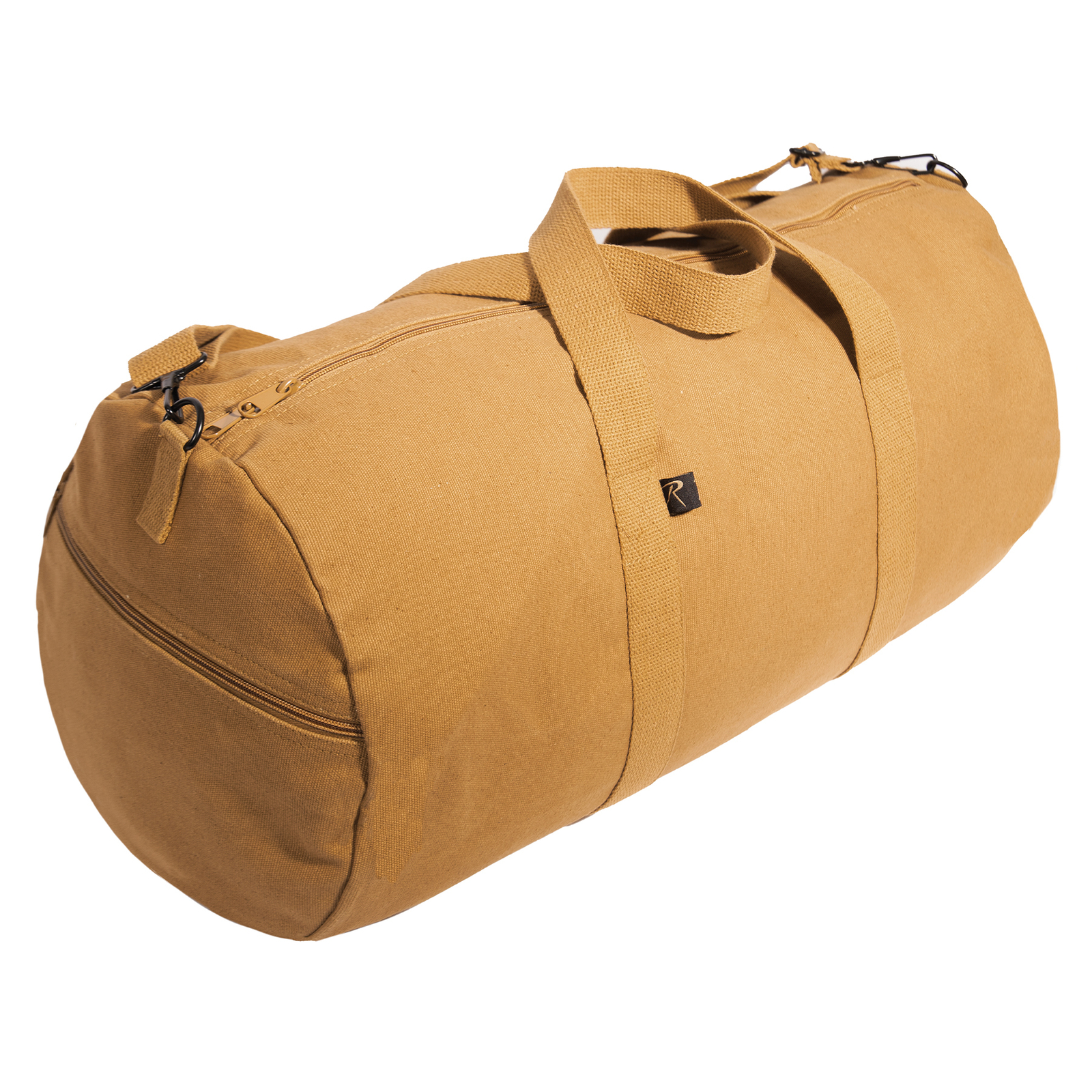 Coyote Brown 24 Inch Canvas Equipment Bag – Travel Utility Gear Gym Duffle Bag