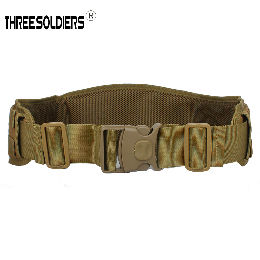 Army Tactical Molle Webbing Wide Waist Padded Belt Combat War Belt US Stock