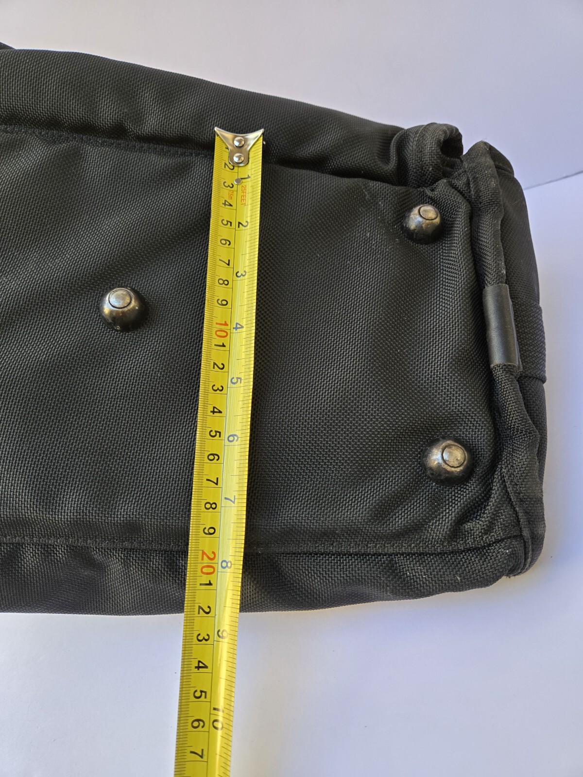 TUMI Duffle Carry-On Black Nylon Bag