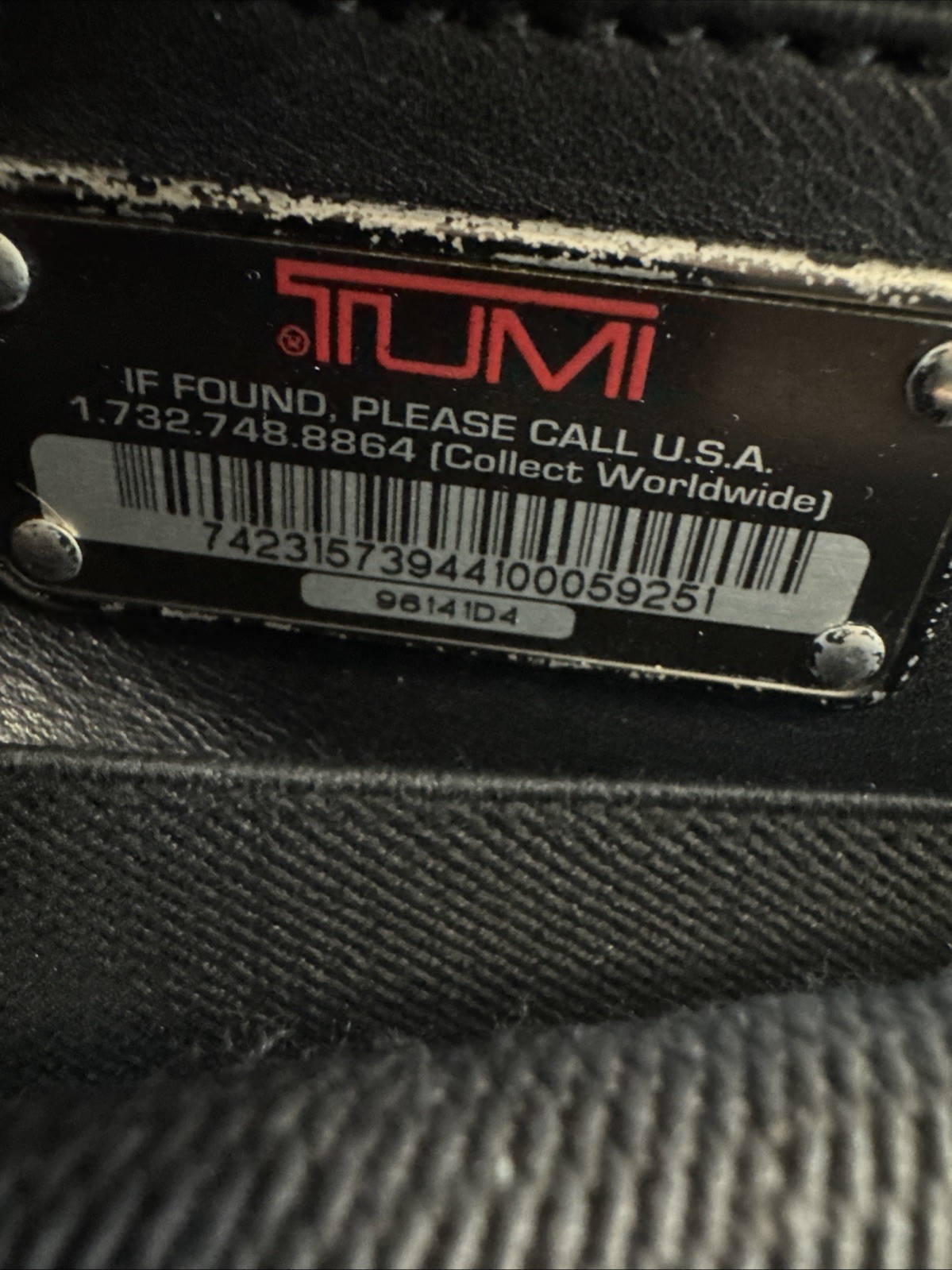 Tumi Black Leather Alpha Expandable Organizer Laptop Carryon Briefcase 96141D4