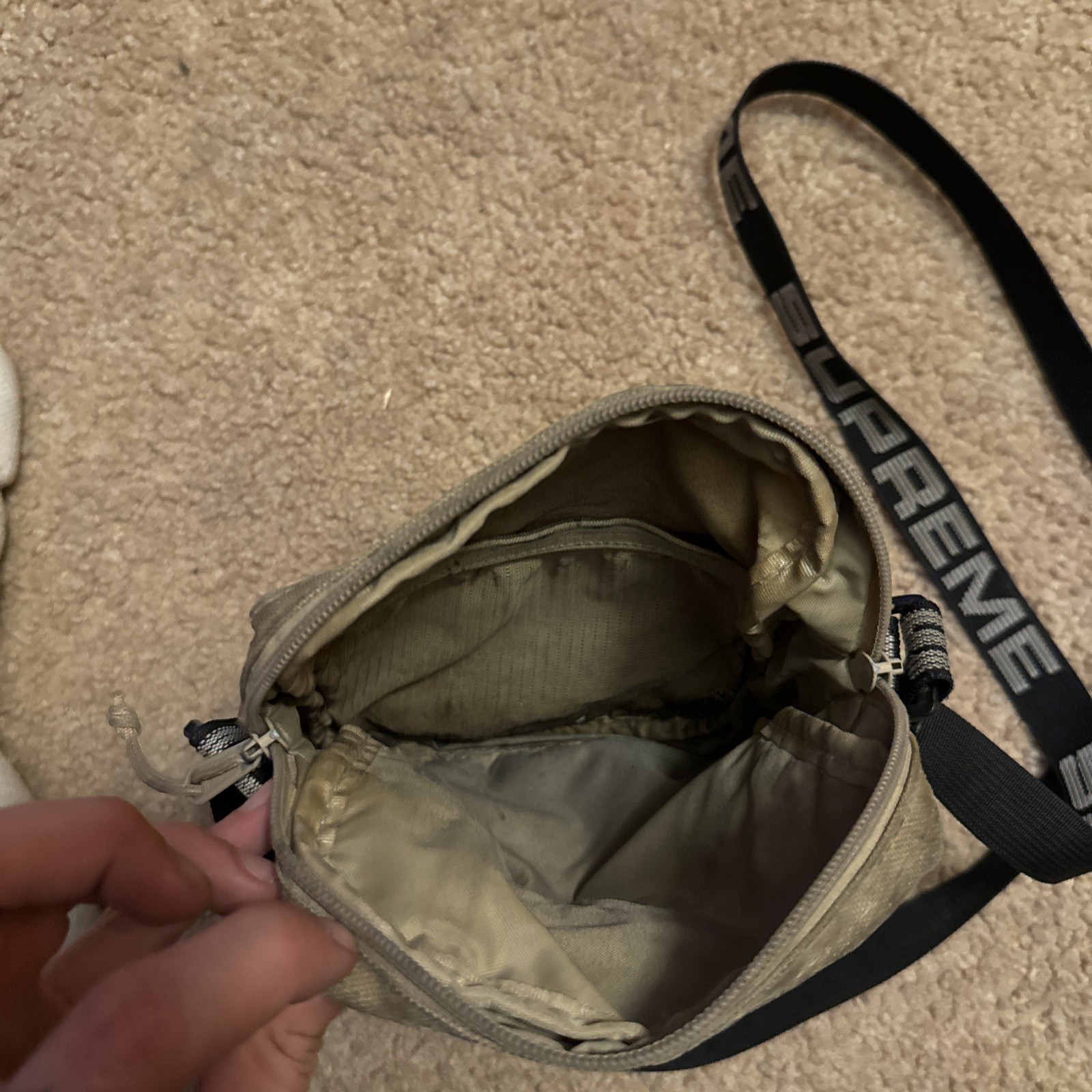 Supreme Shoulder Bag (SS18) Streetwear Black Cordura Brand Fabric
