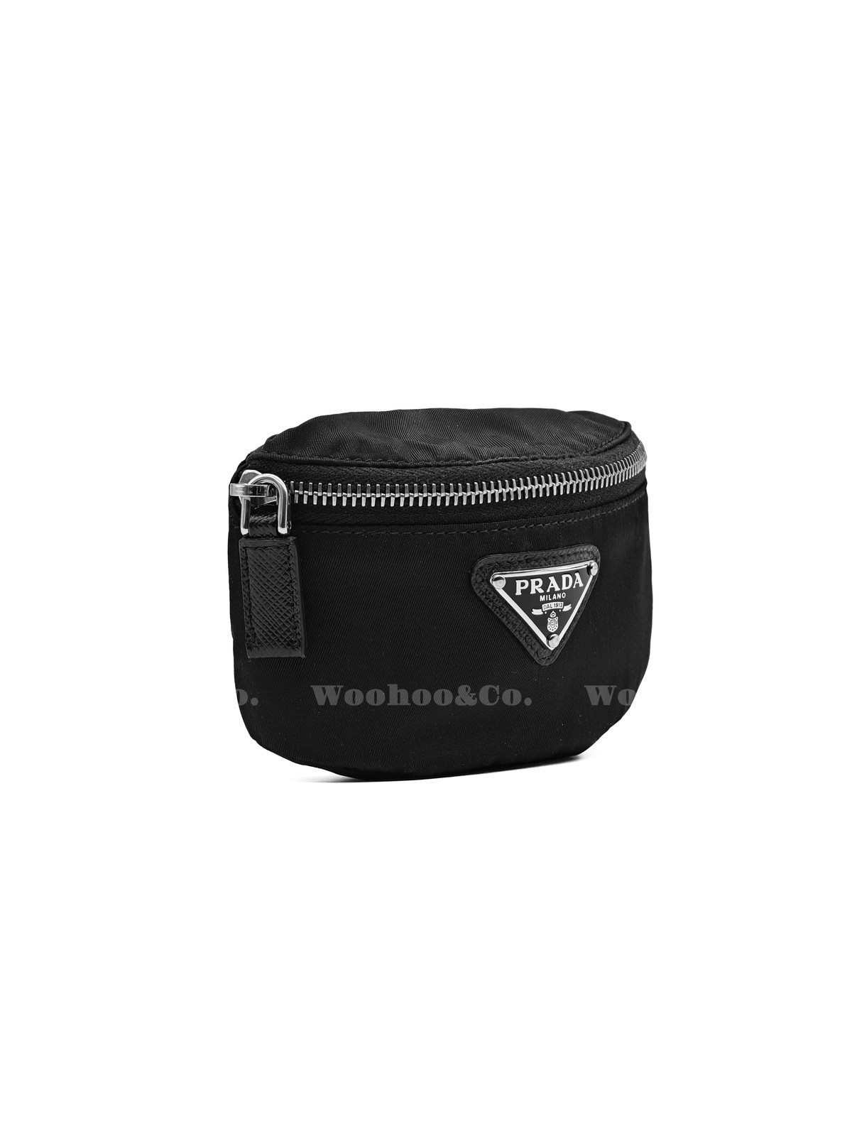 PRADA Wristband Fabric Handbag Regular Men’s 5×2.5 in