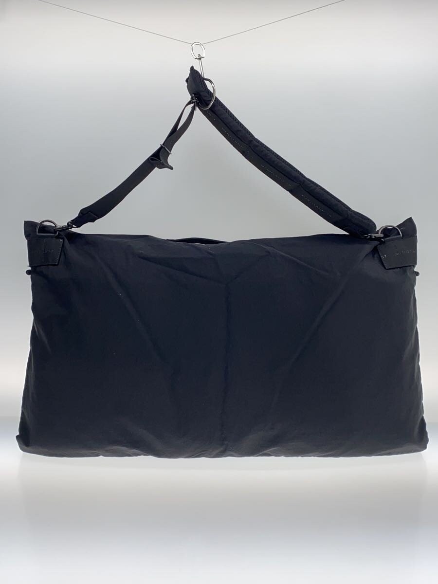 MINOTAUR INST. PORTER Shoulder Bag Nylon BLK Solid Has Stains