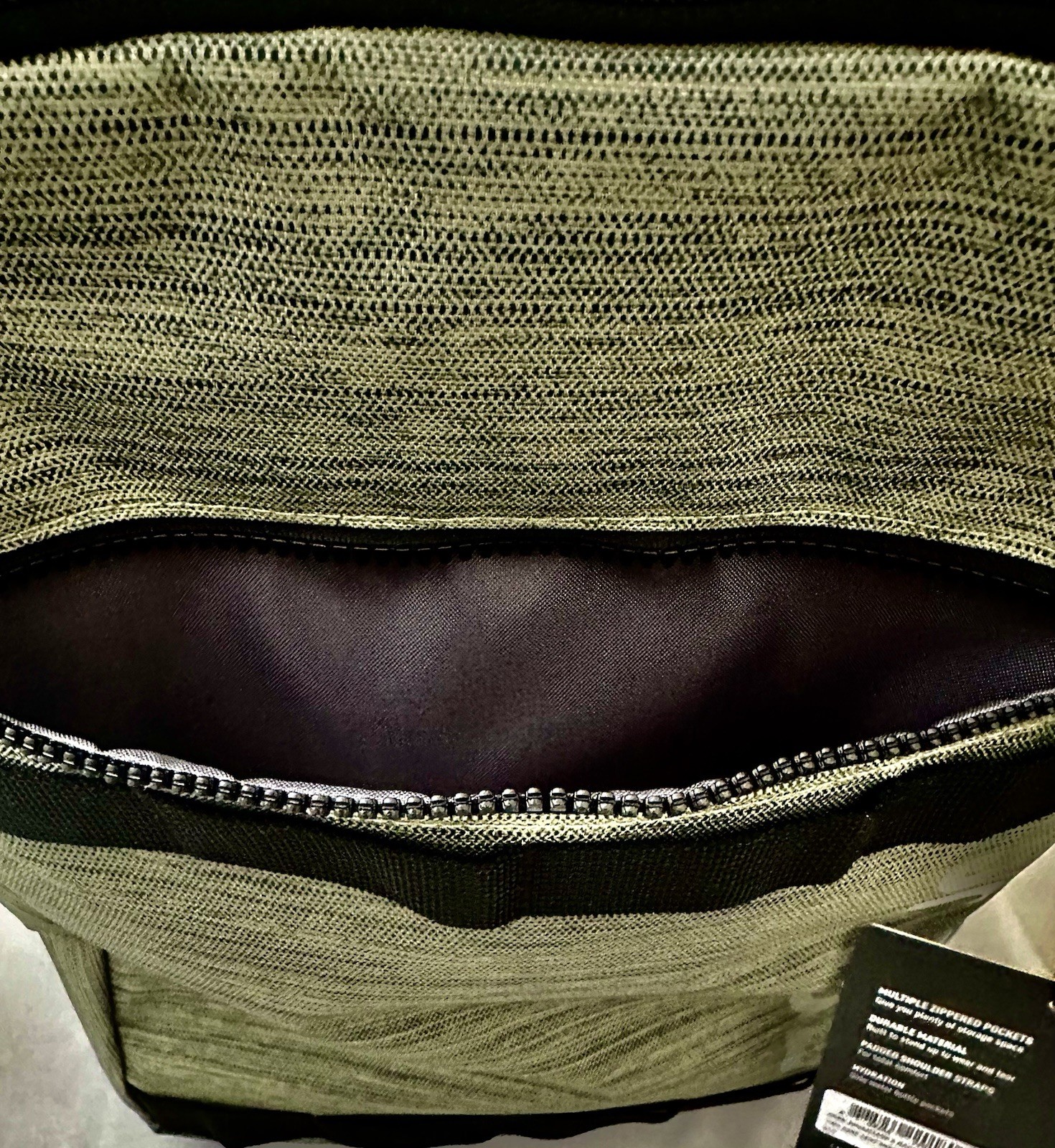 NWT Adidas Core Advantage 4 Backpack Laptop Two Tone Tent Green/Black MSRP $70