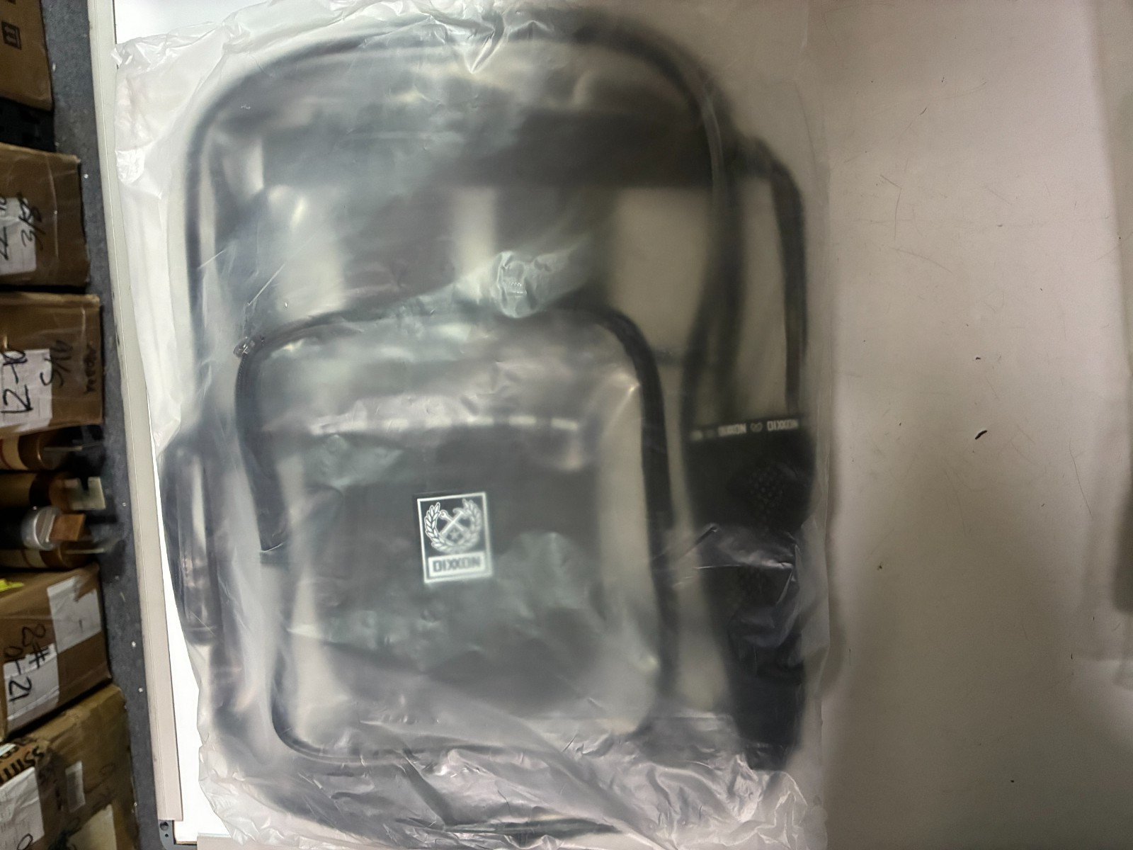 Dixxon Flannel Co Clear Collection Transparent Backpack Discontinued RARE NEW