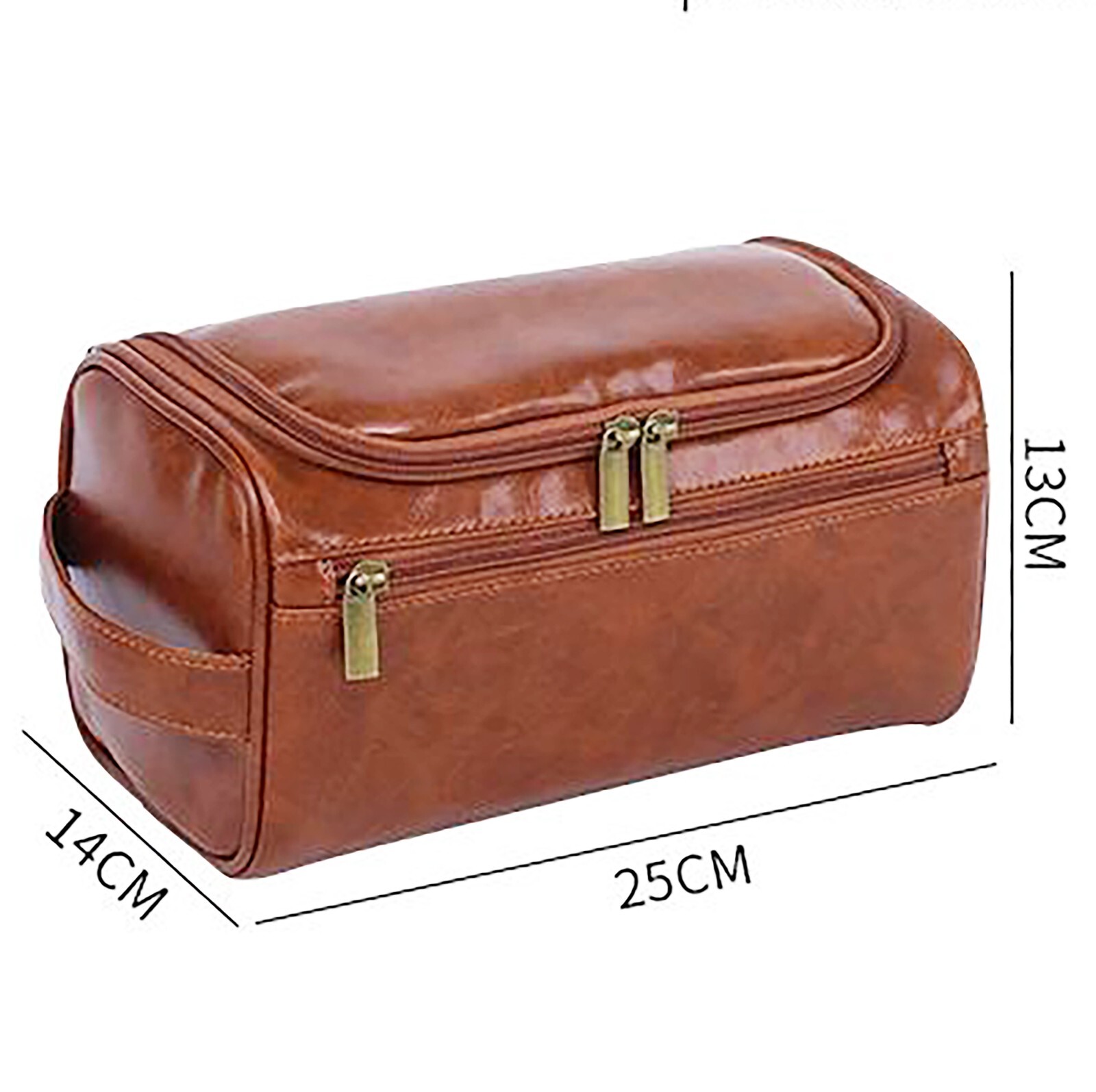 Personalized Leather Toiletry Bag, Gift for Groomsmen, Fathers Day, Wedding