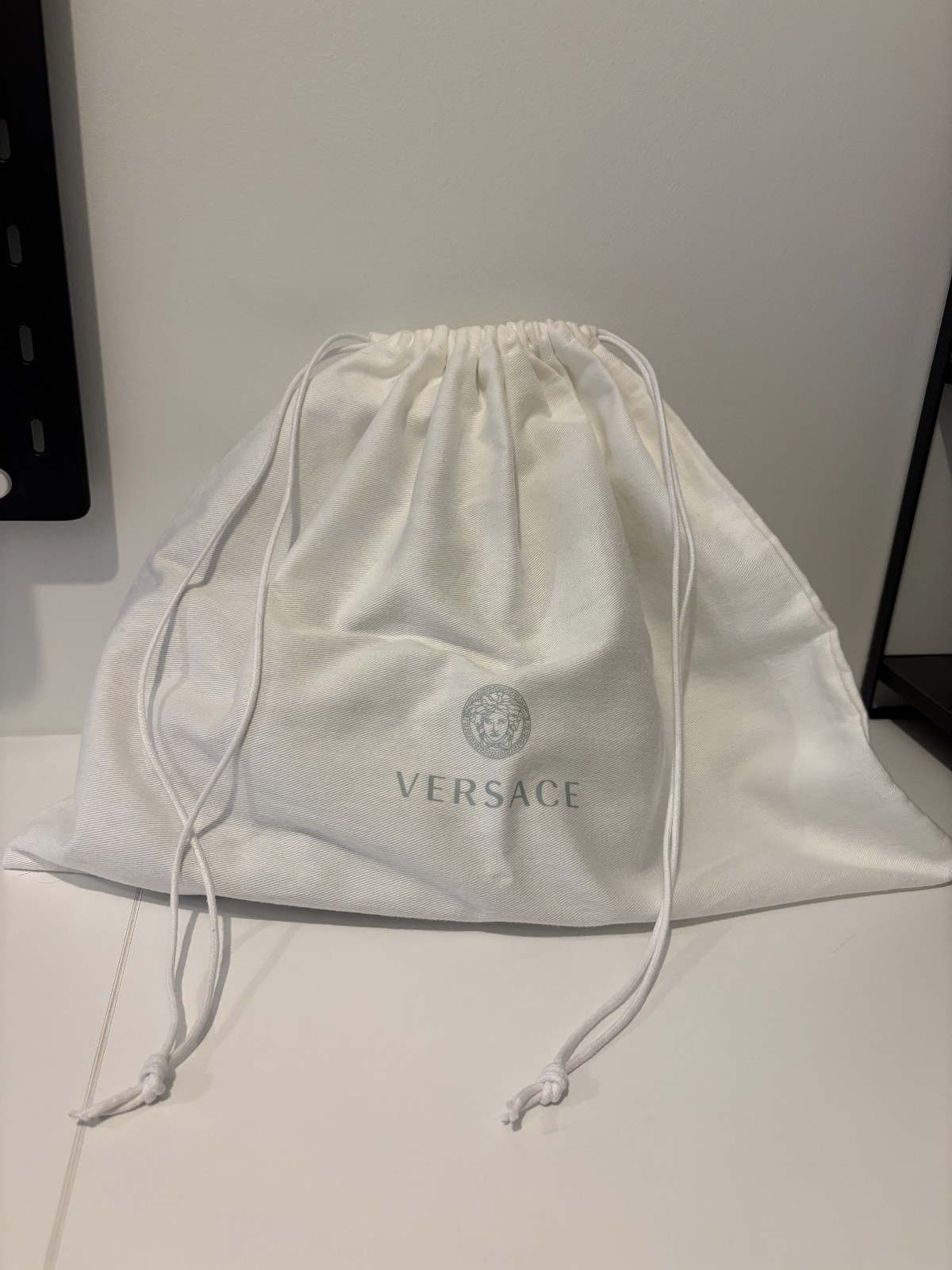 Versace Medusa Plaque Belt Bag Black