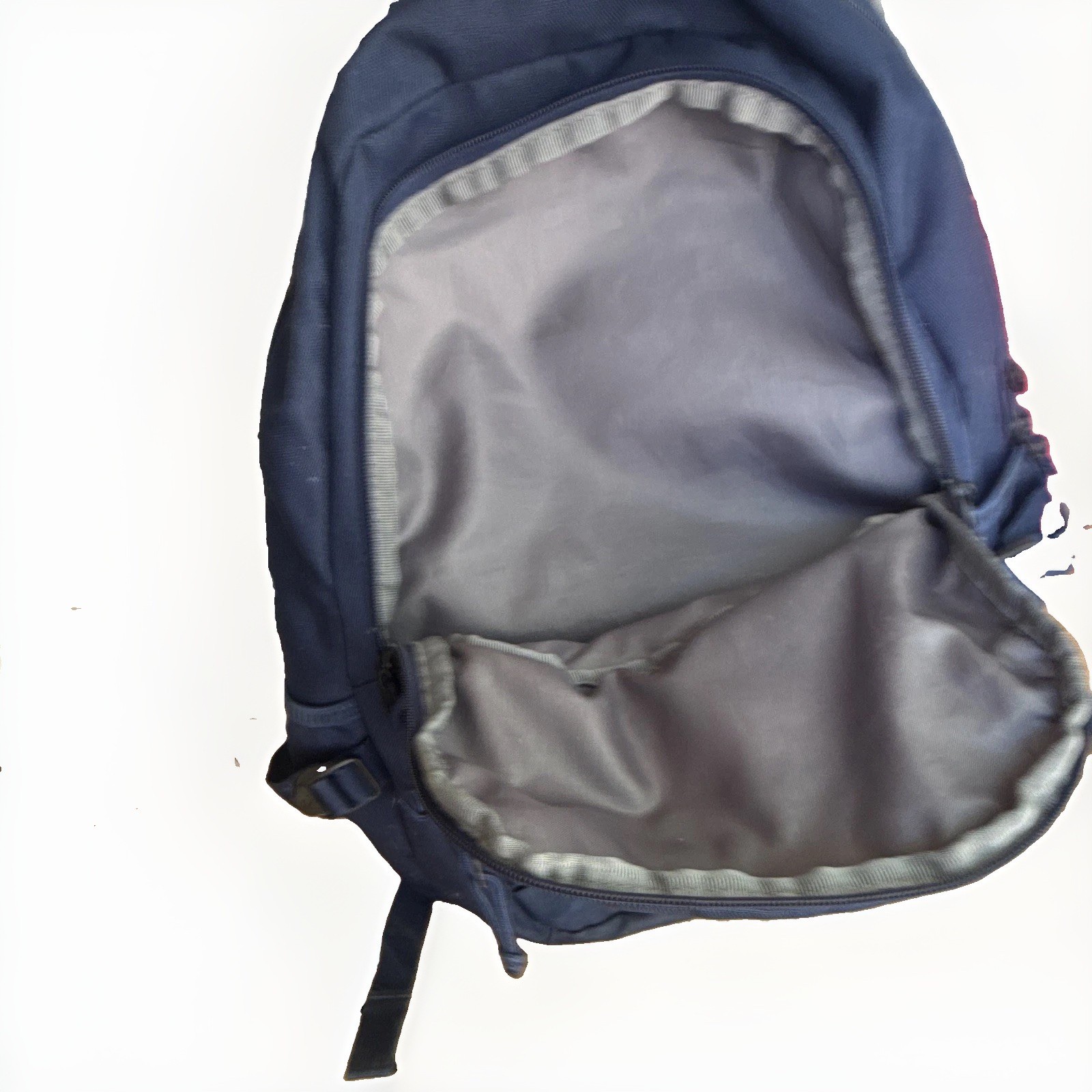 adidas Blue Solid Backpack, Zip Closure, Adjustable Straps, Outer Pockets
